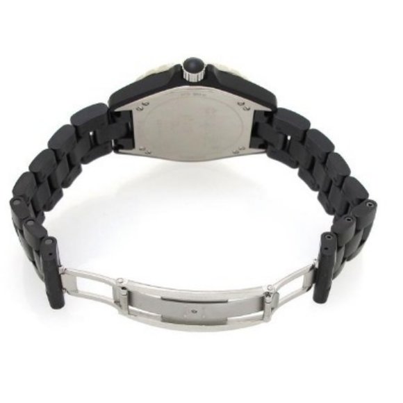 New CHANEL GMT Automatic Unisex J12 Ceramic Watch 41mm Matt Black Calibre 12.2 - Picture 13 of 15